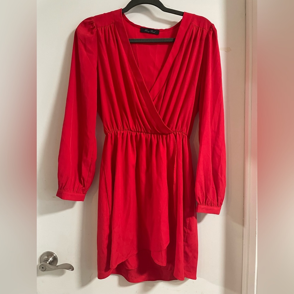 Red dress